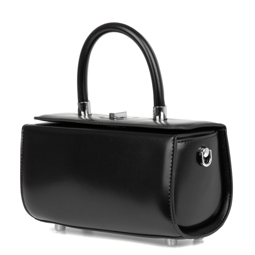 5501 black1, Женская кожаная сумка, Barcelo Biagi