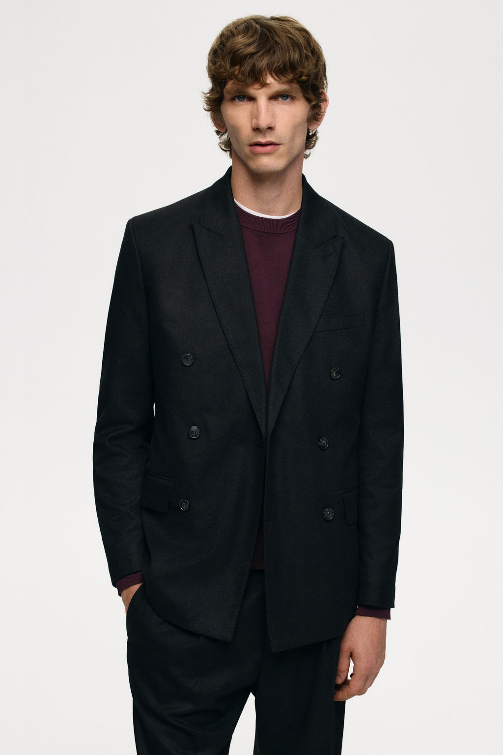 Americana cruzada Regular Fit - H&m фото 3