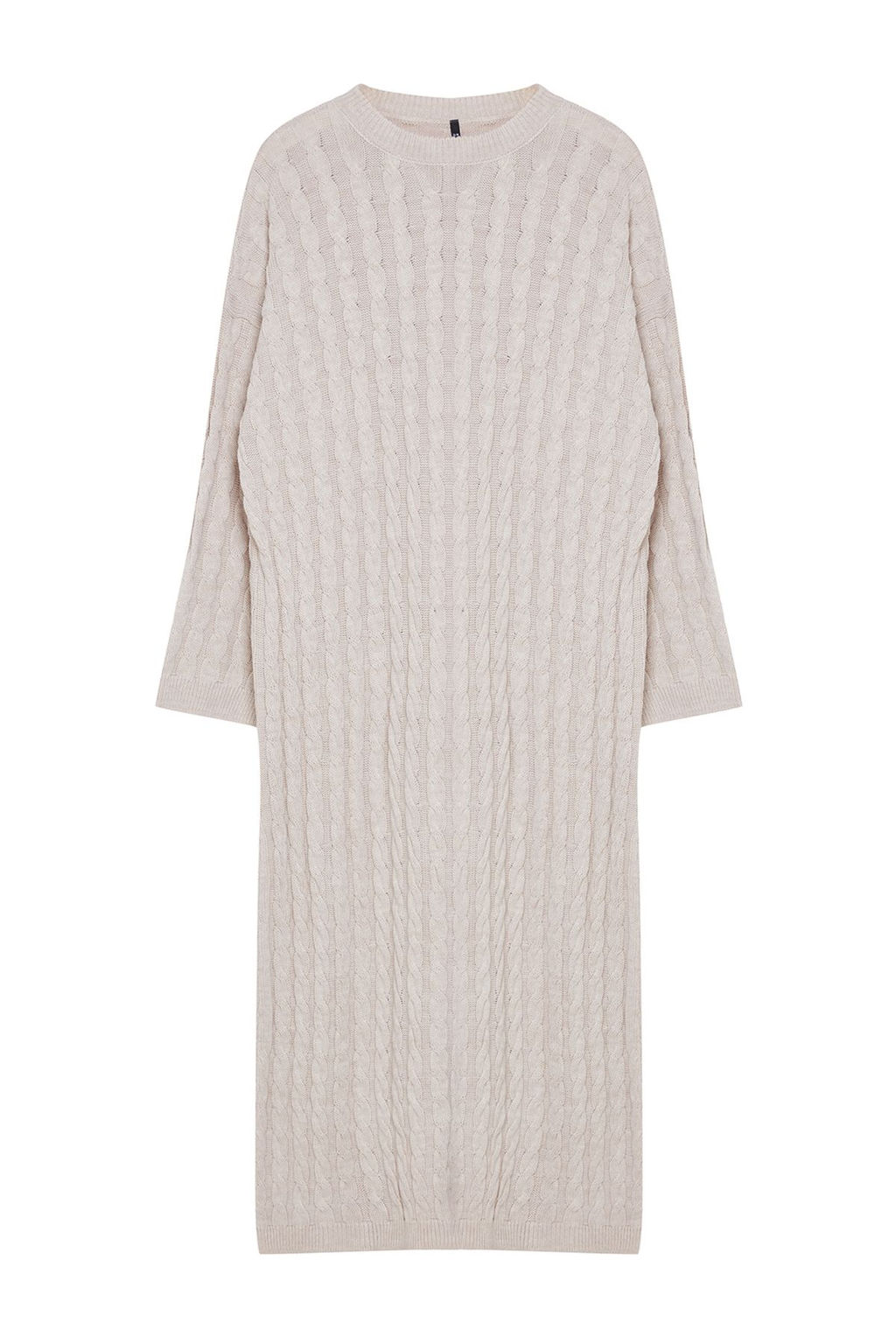 Tas Maxi Triko Sac Orgulu Genis Kal?p Elbise TWOAW25EL00078