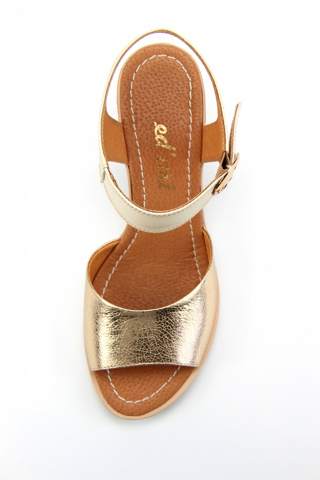 Босоножки EDART 6008.624 be.gold-biege R - Ed'art фото 4