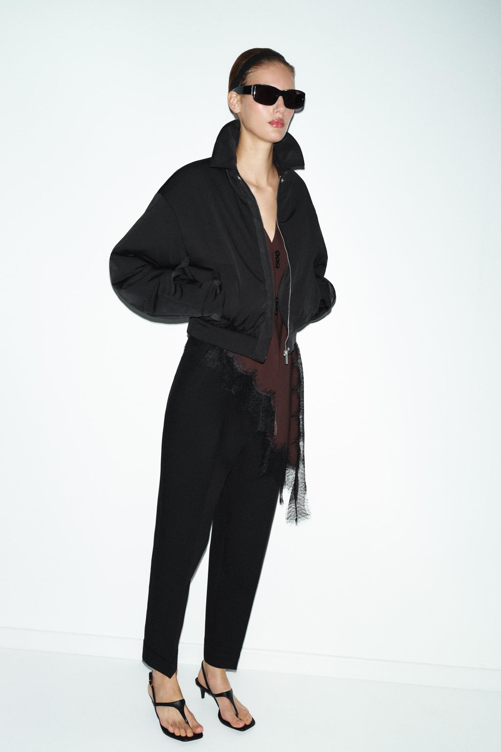 SHORT QUILTED JACKET - Zara фото 14