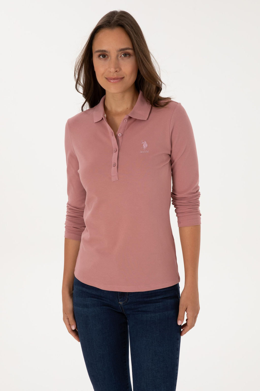 Kad_n Orkide Basic Sweatshirt Sepette S_rpriz _ndirim - U.s. polo assn фото 3