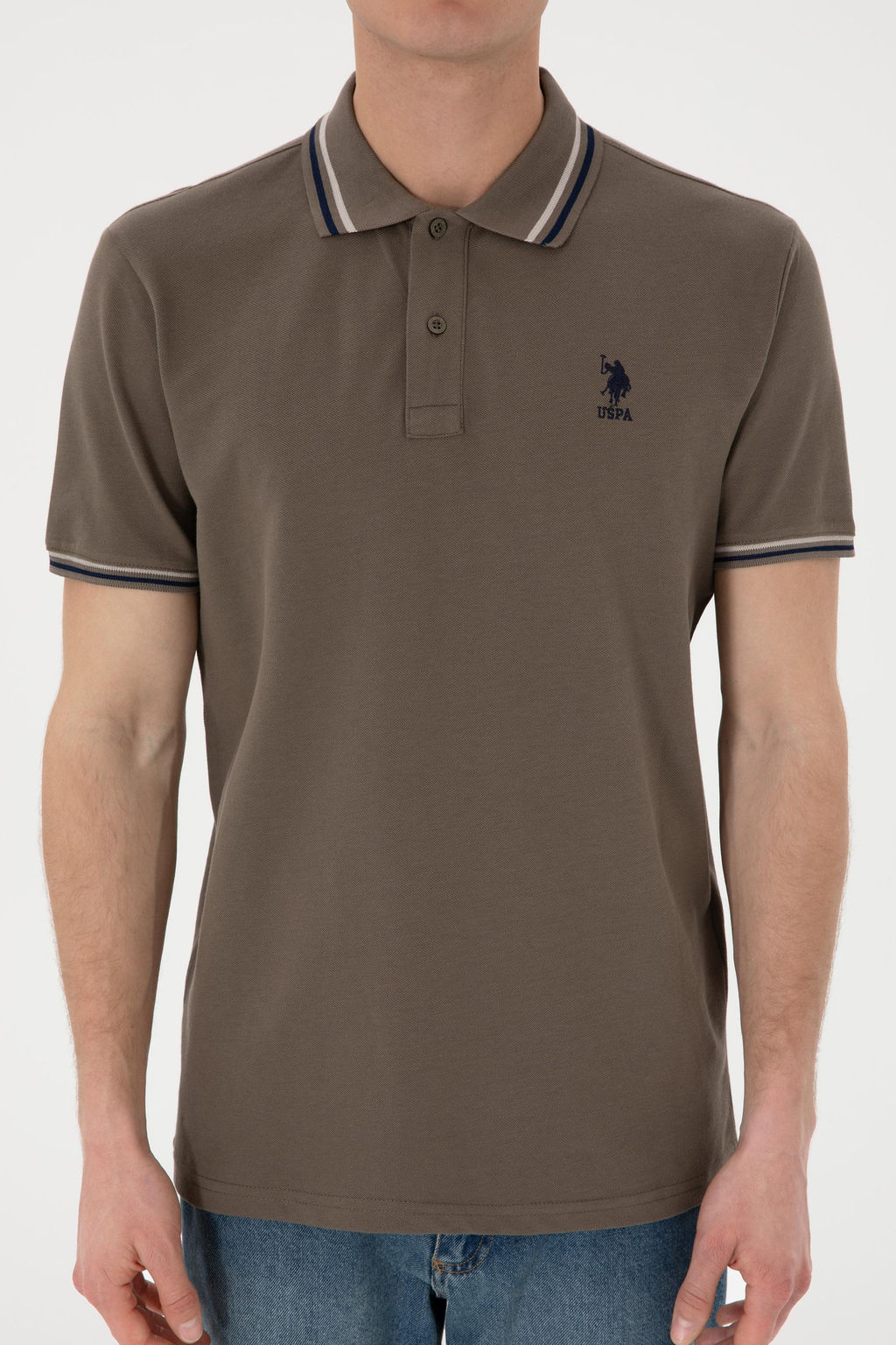 Erkek Vizon Basic Ti__rt Sepette S_rpriz _ndirim - U.s. polo assn фото 7