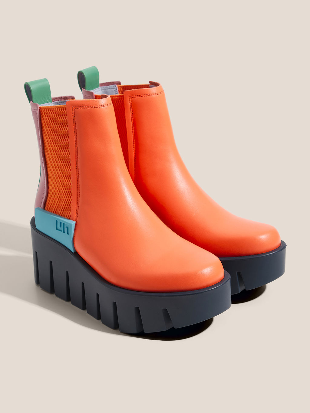 Ботильоны UNITED NUDE Grip Chelsea Lo IV Артикул 4637189, ярко-оранжевый