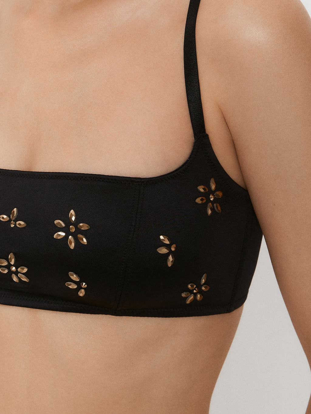 Infinity / Бюстгальтер Bralette жен. Miuccia черный - Infinity Lingerie фото 4