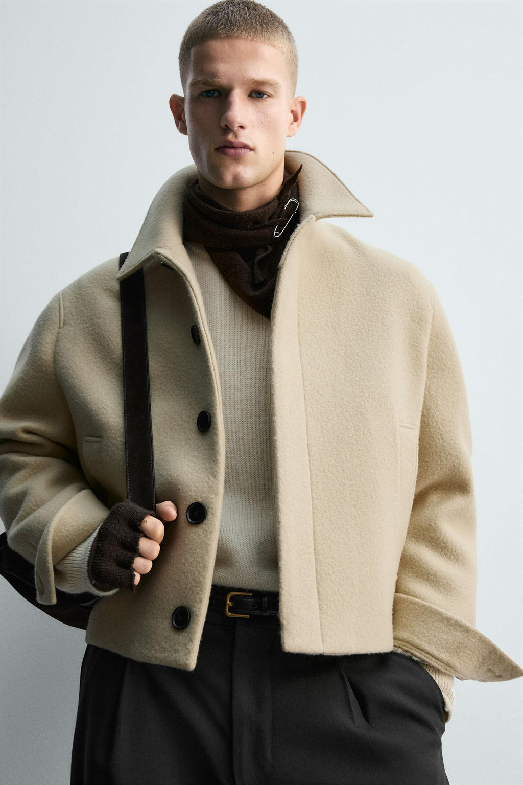 LIMITED EDITION WOOL BLEND JACKET - Zara фото 6