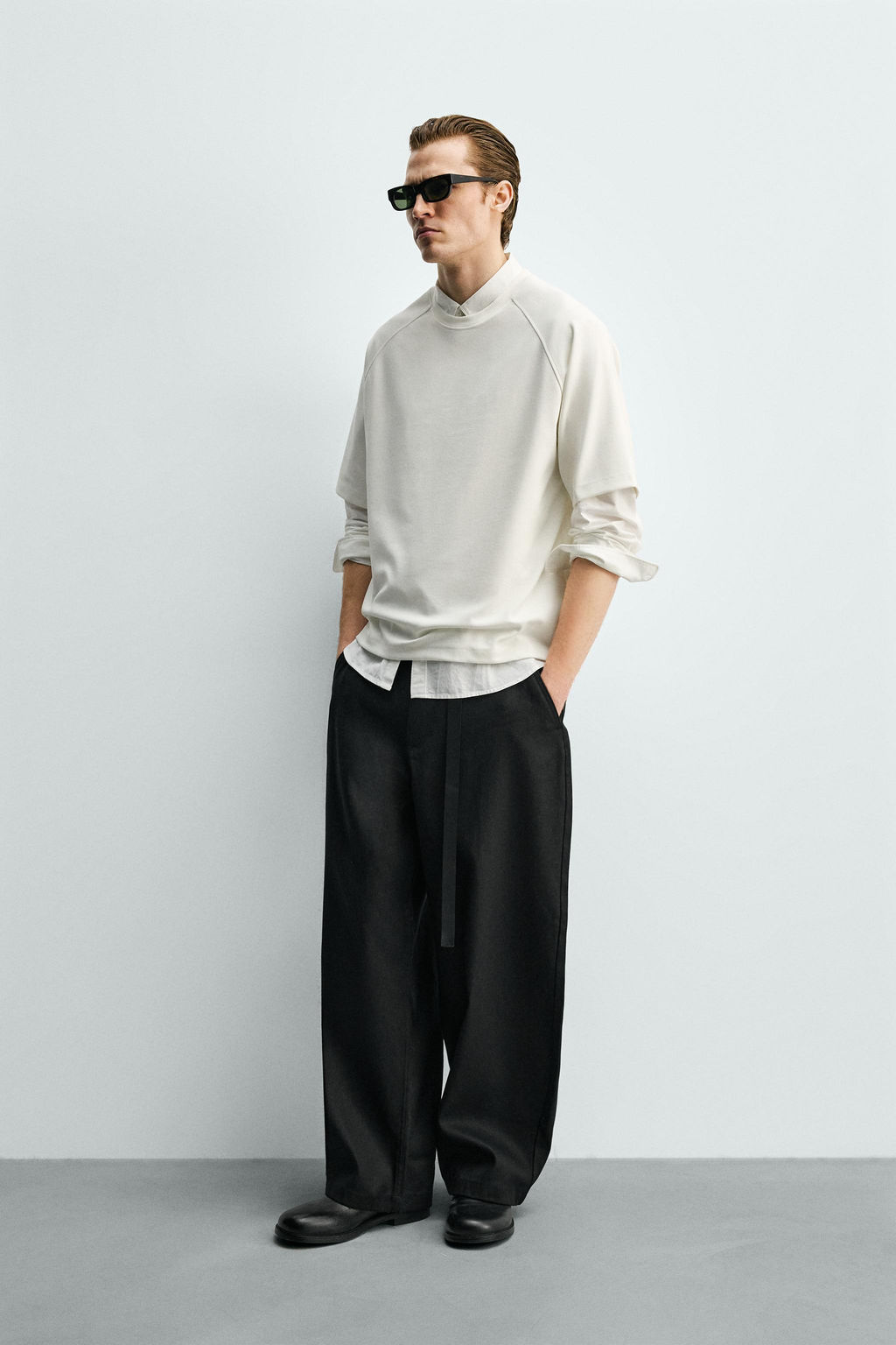INTERLOCK PIPING T-SHIRT - Zara фото 13