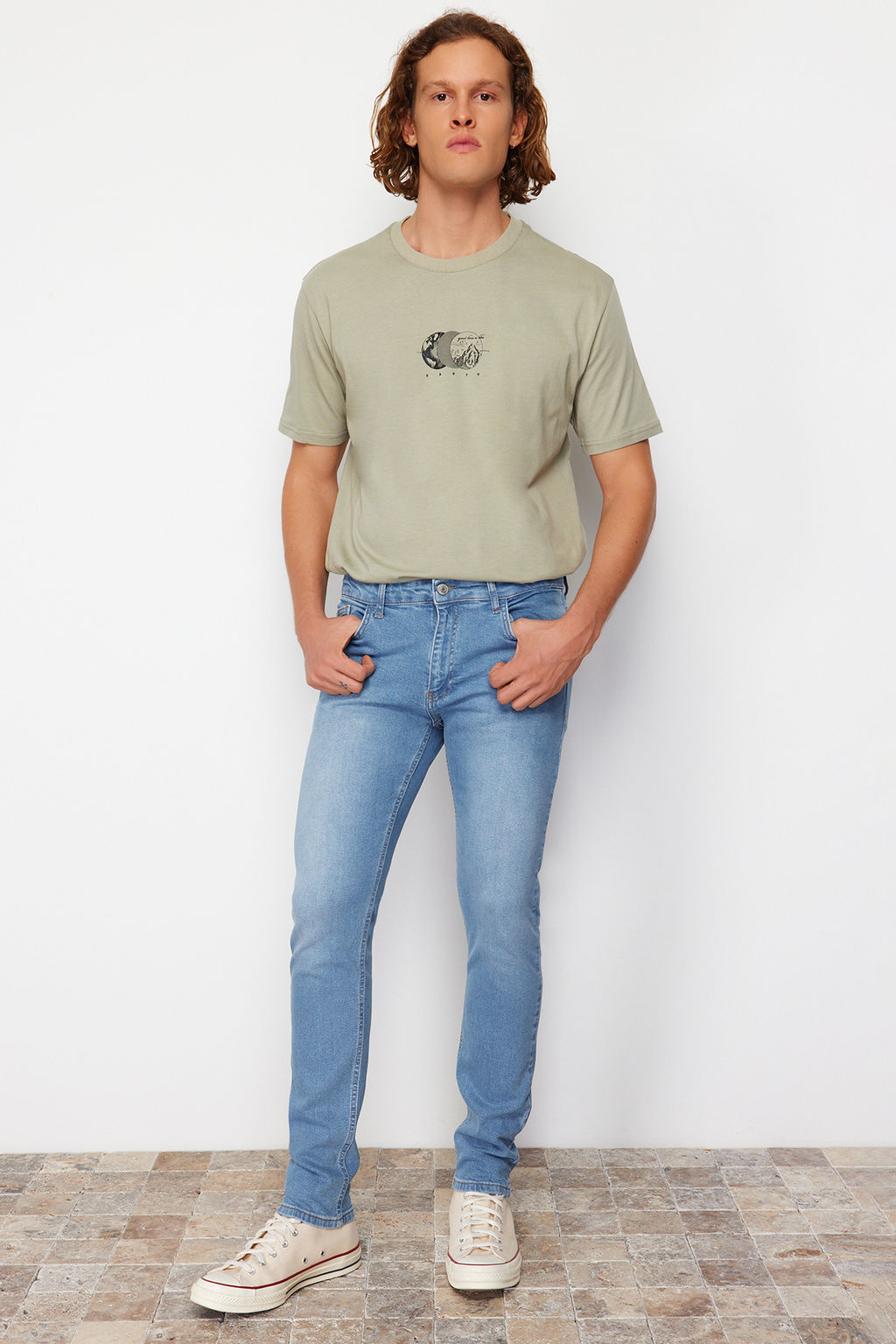 Mavi Skinny Fit Dar Kesim Esnek Kumas Jeans Kot Pantolon TMNSS24JE00016