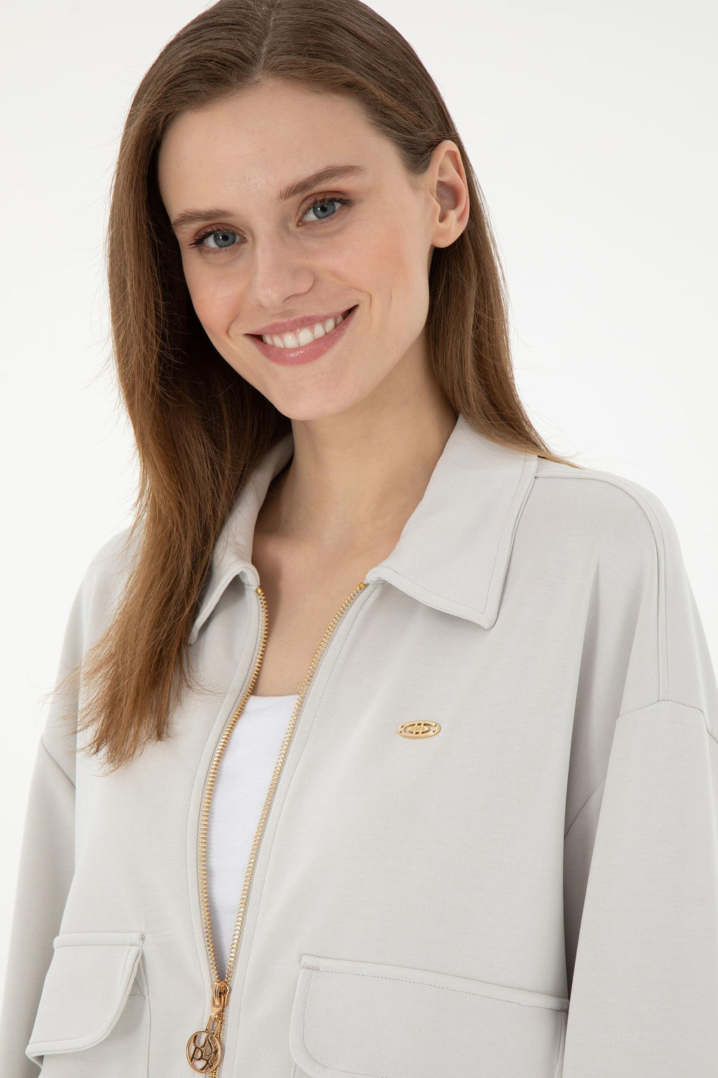 Женский свитшот с камнем Неожиданная скидка в корзине - U.s. polo assn фото 8