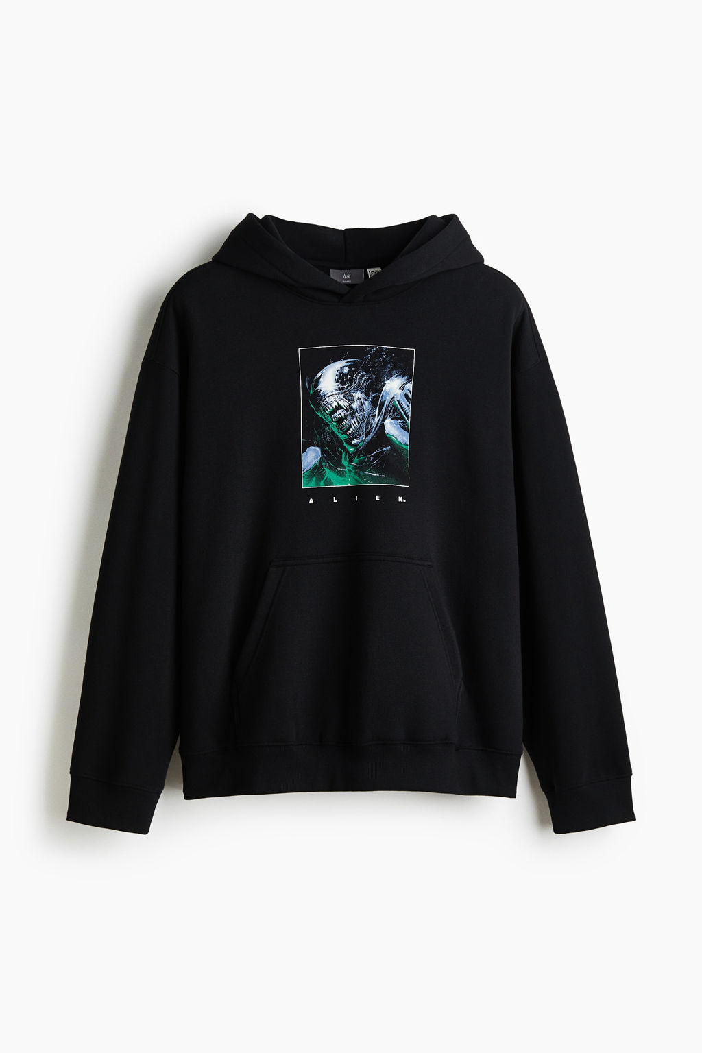 Sudadera estampada con capucha Loose Fit - H&m фото 4