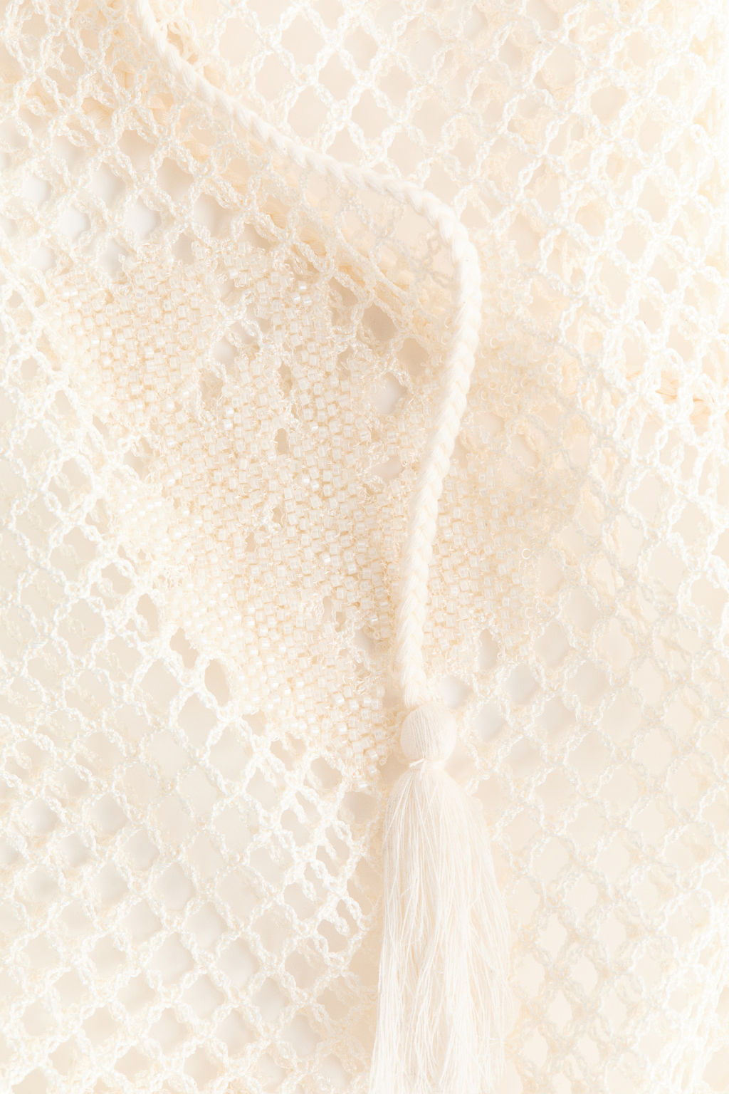 Vestido halter efecto crochet con cuentas - H&m фото 4