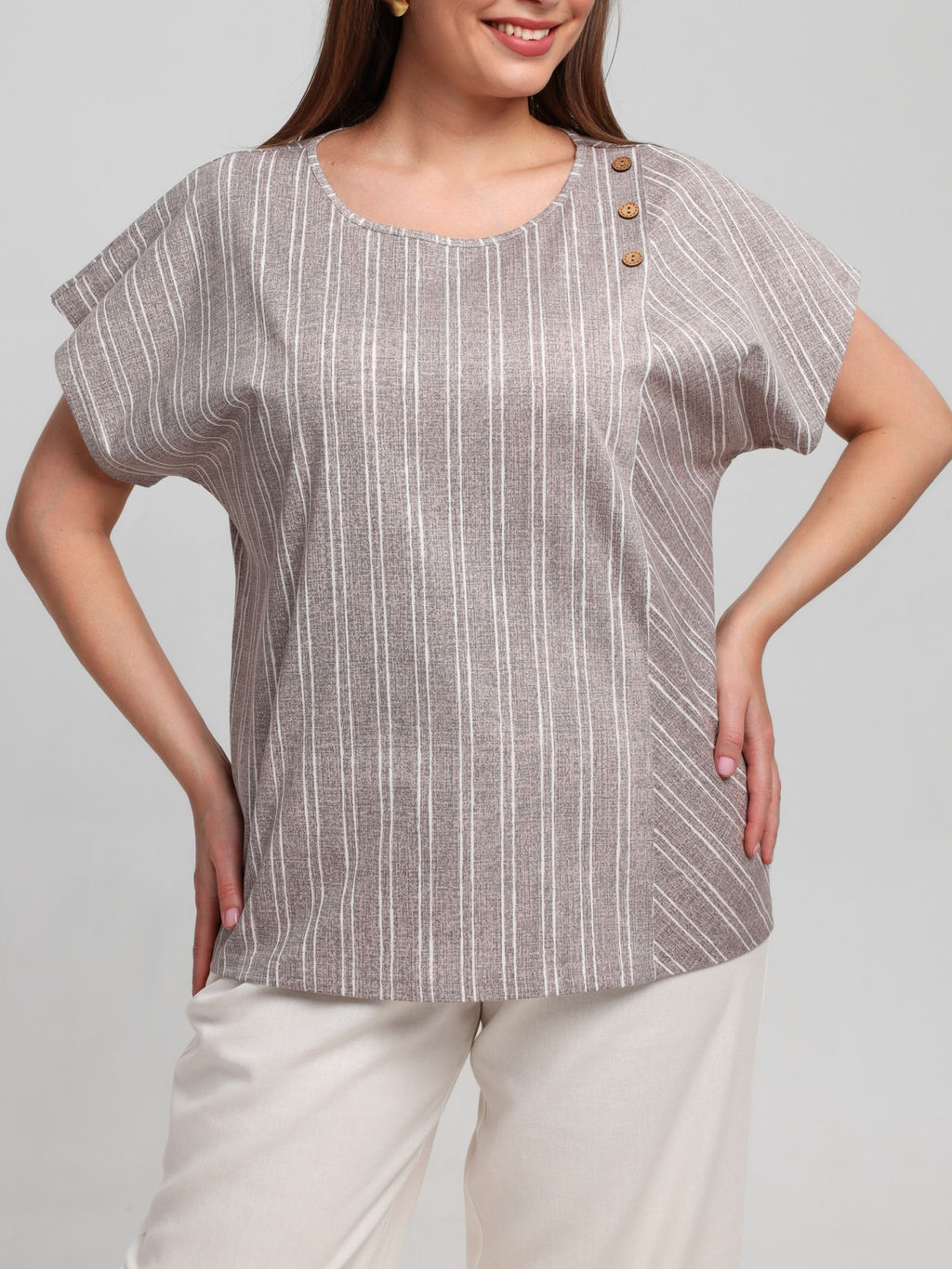 VIOTEX Футболка Баронесса-3 из хлопка (пенье) - Виотекс фото 7