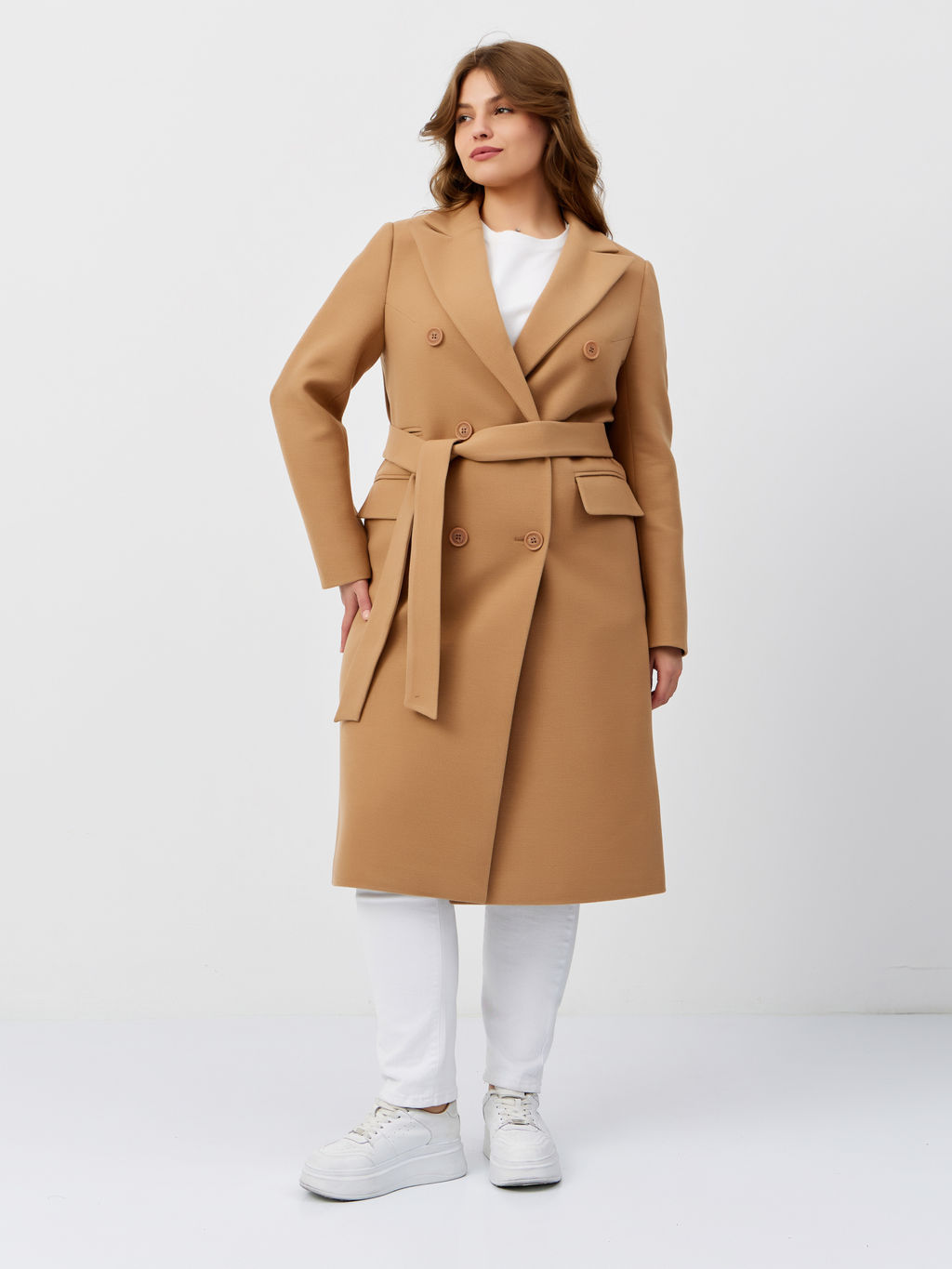 Пальто женское демисезонное 25775 (вино) - Kankan фото 29