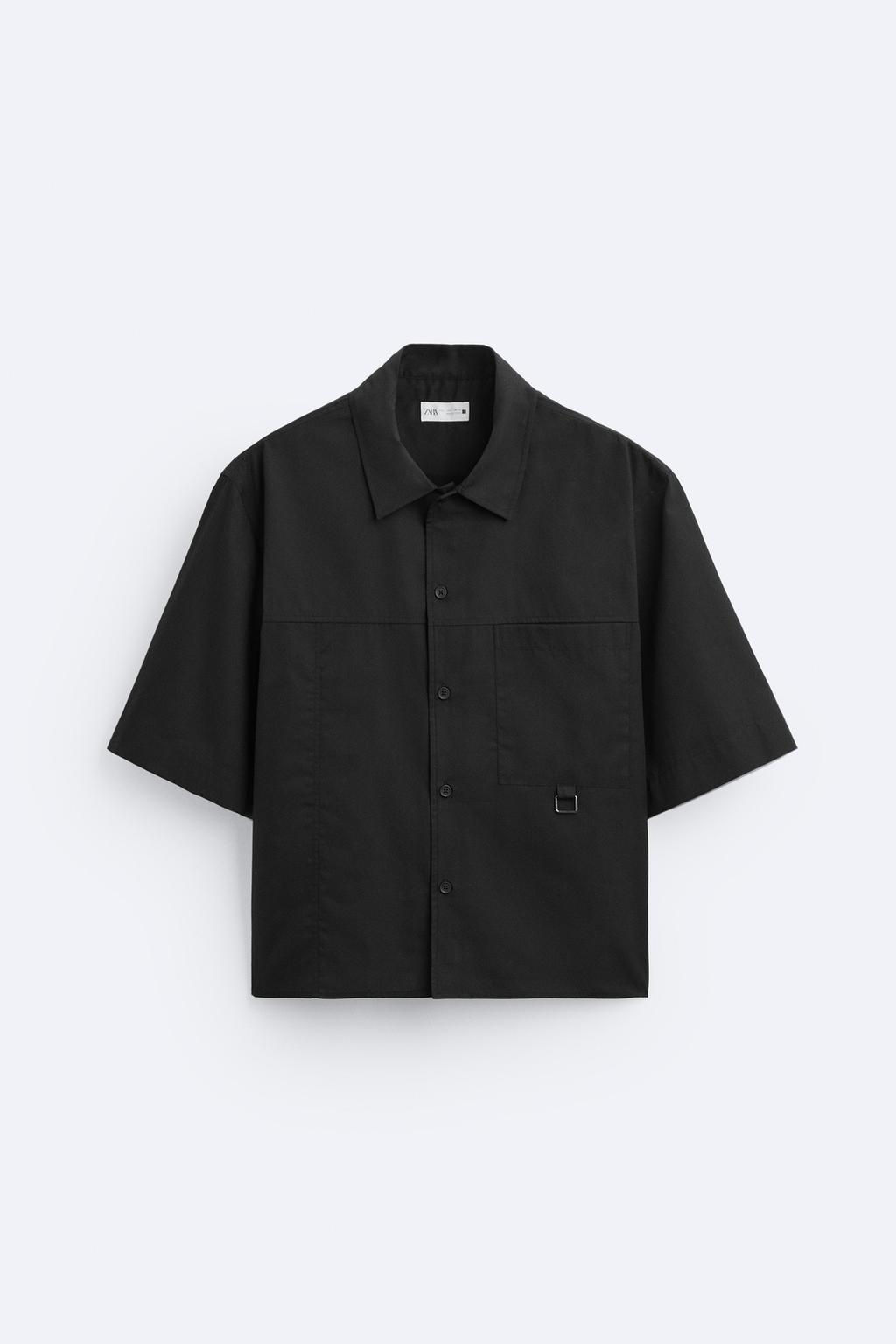 CROPPED FIT SHIRT - Zara фото 7