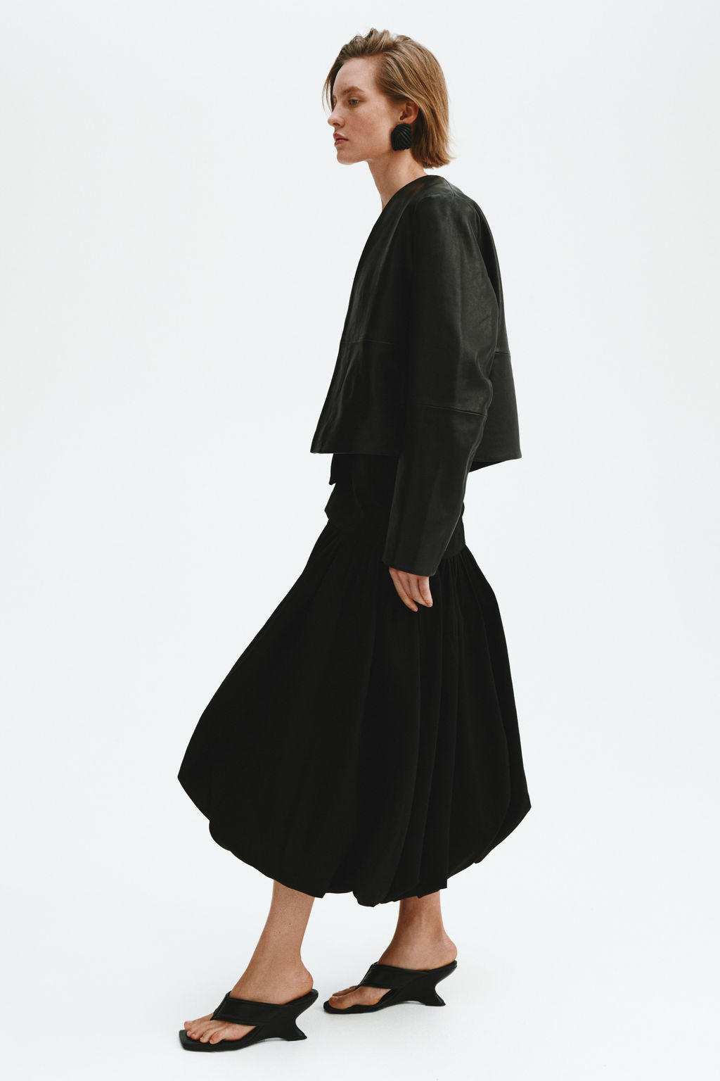 Falda globo de corte midi - H&m фото 6