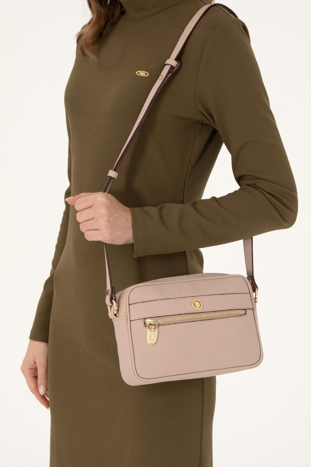 Женская сумка через плечо из норки Неожиданная скидка в корзине - U.s. polo assn фото 2