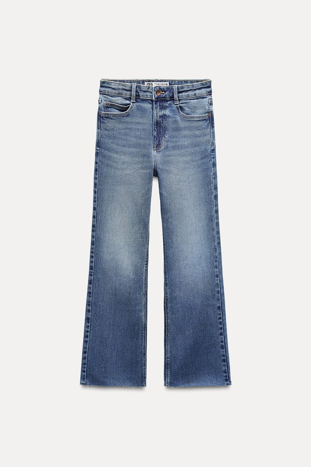 Z1975 HIGH-WAIST MINI FLARE JEANS - Zara фото 7