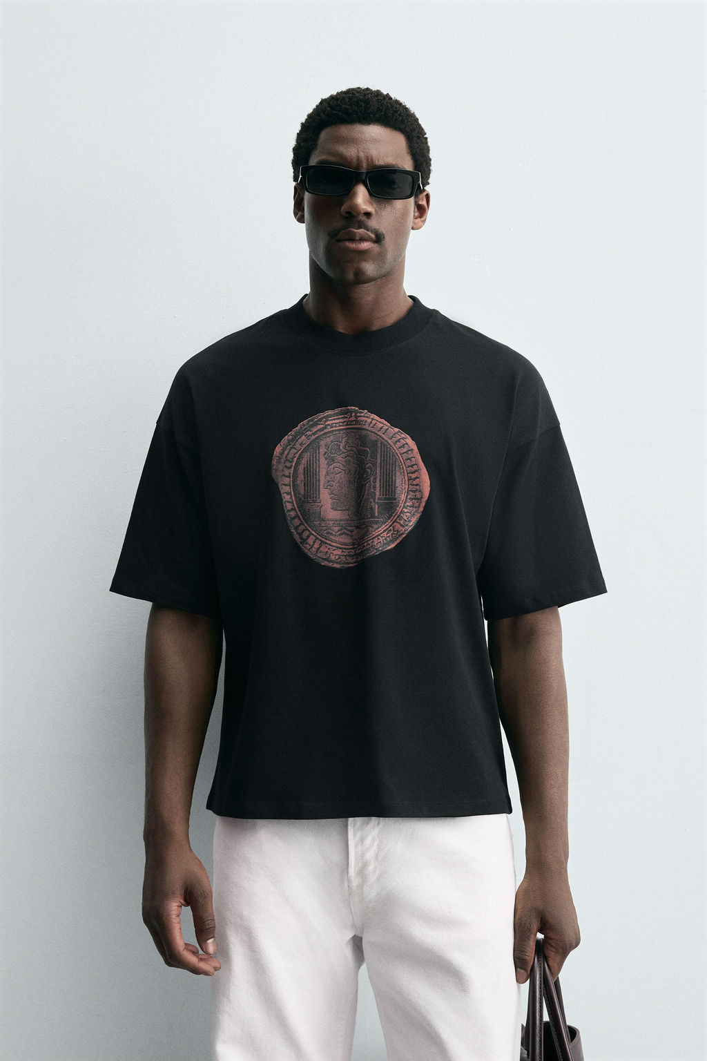 COIN PRINT T-SHIRT - Zara фото 2