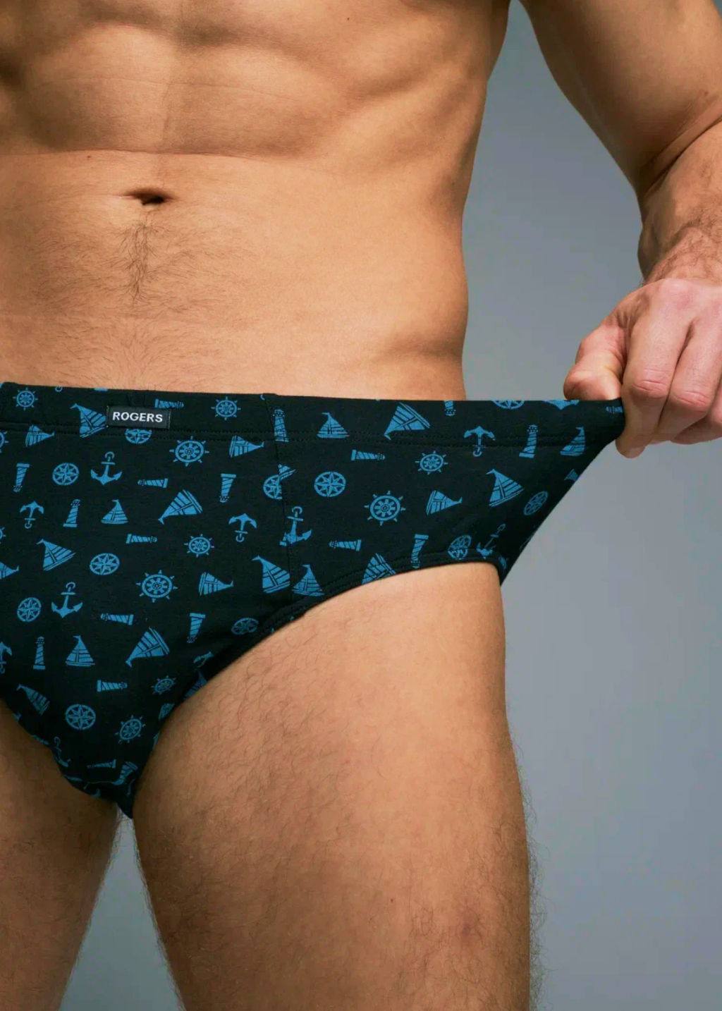 Трусы мужские слипы Rogers 508-69 хлопок, эластан размеры M, L, XL, 2XL