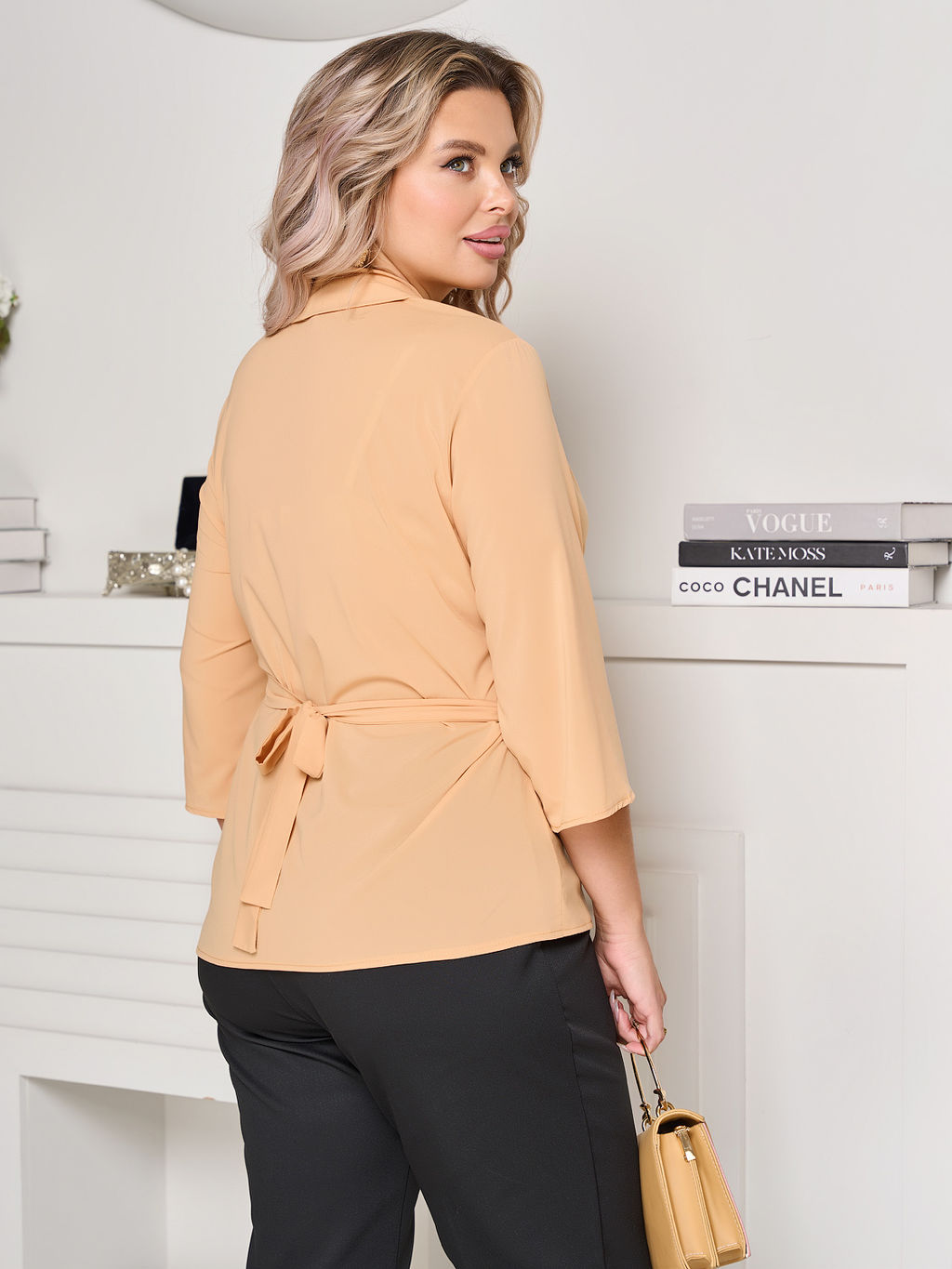 Блуза Bellovera 4Б6175 коричневый