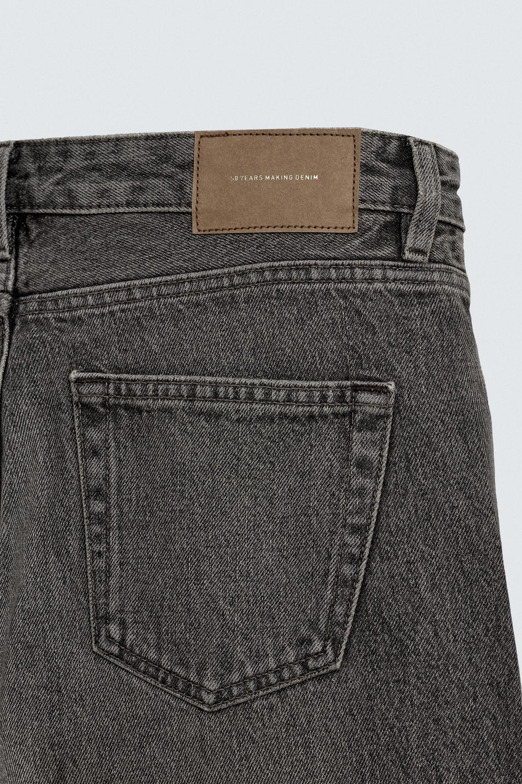 JEANS REGULAR FIT / Gris - Zara фото 10
