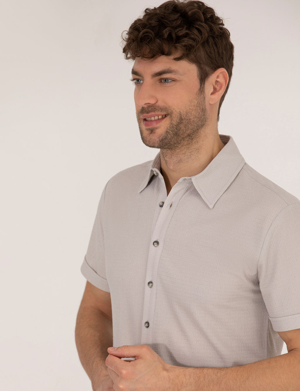 Gri Slim Fit _rme G_mlek