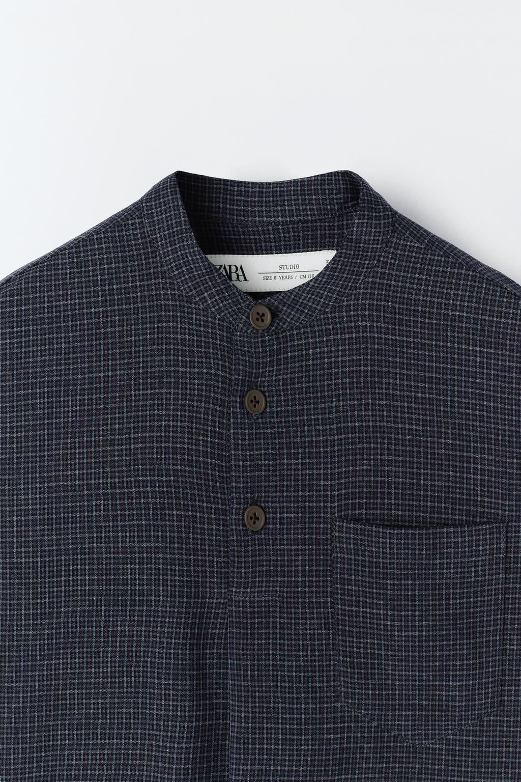 CHECK SHIRT - Zara фото 4