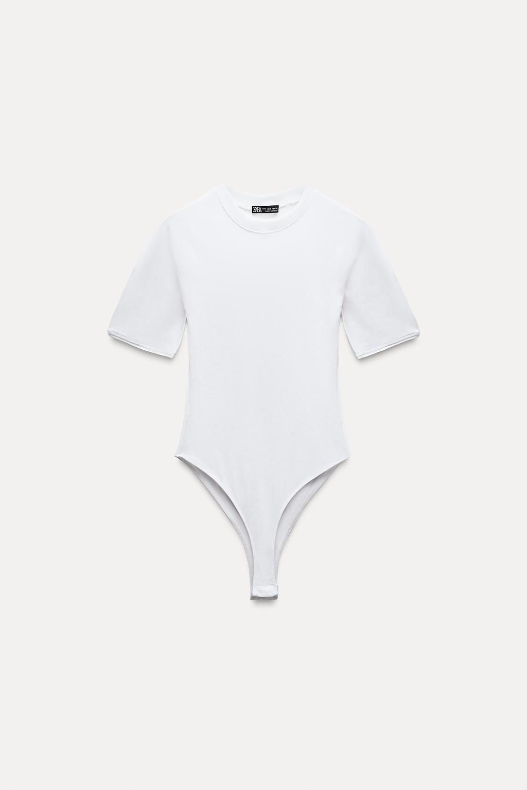 BODYSUIT WITH TRIM DETAIL - Zara фото 19