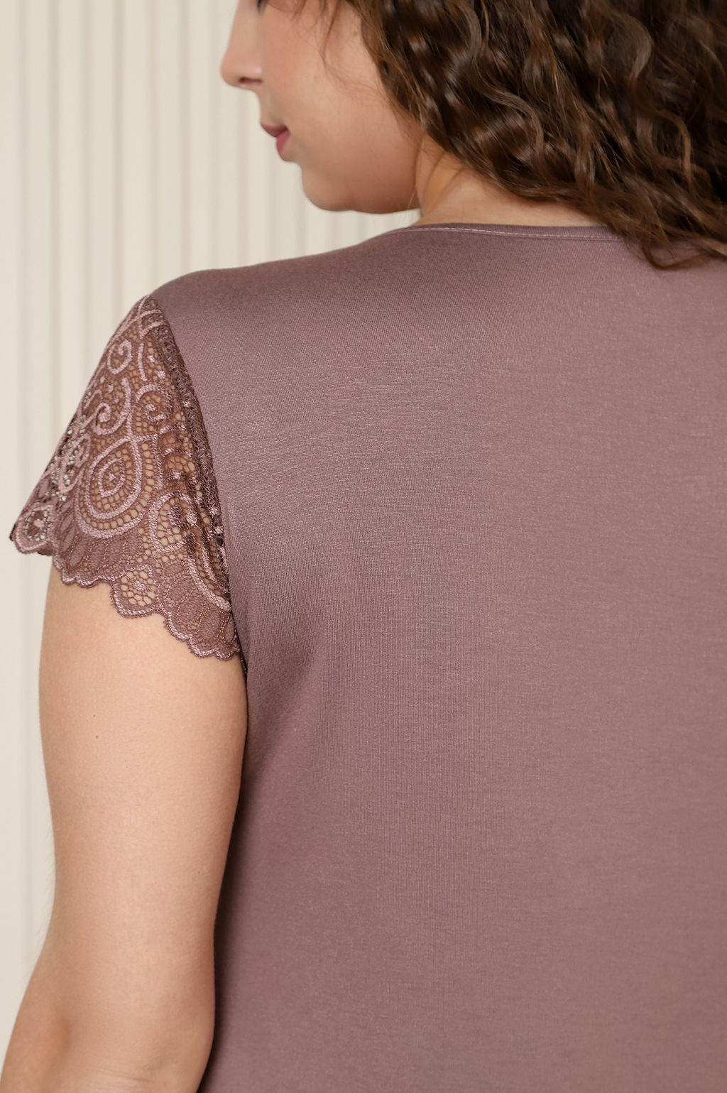 VIOTEX Ночная сорочка Шантель из вискозы с лайкрой - Виотекс фото 4