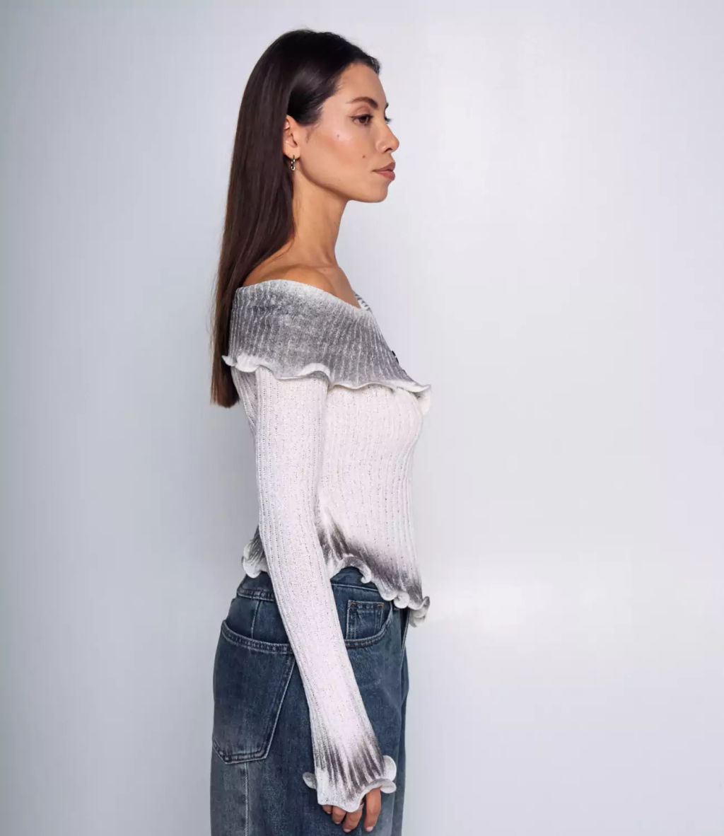 Джемпер #КТ544, молочный - Dommod фото 2