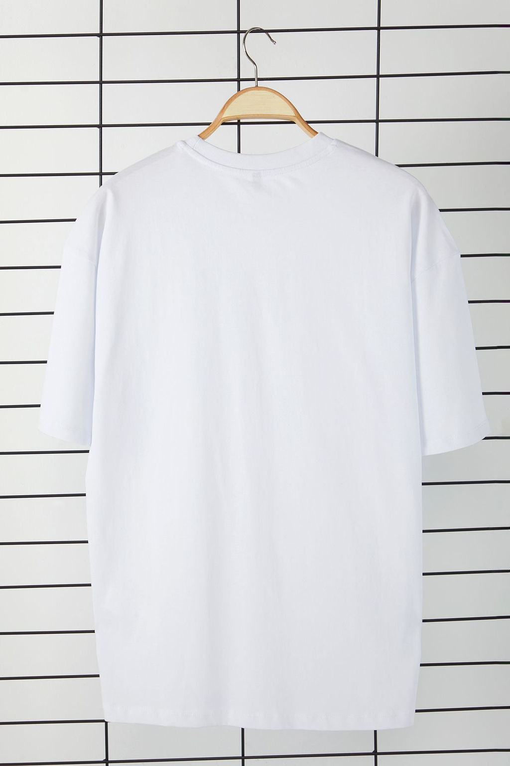 TRENDYOL MAN Beyaz Oversize/Genis Kesim %100 Pamuklu Brooklyn Bask?l? Tok Kumas T-shirt TMNSS25TS00072 - Trendyolmilla фото 2