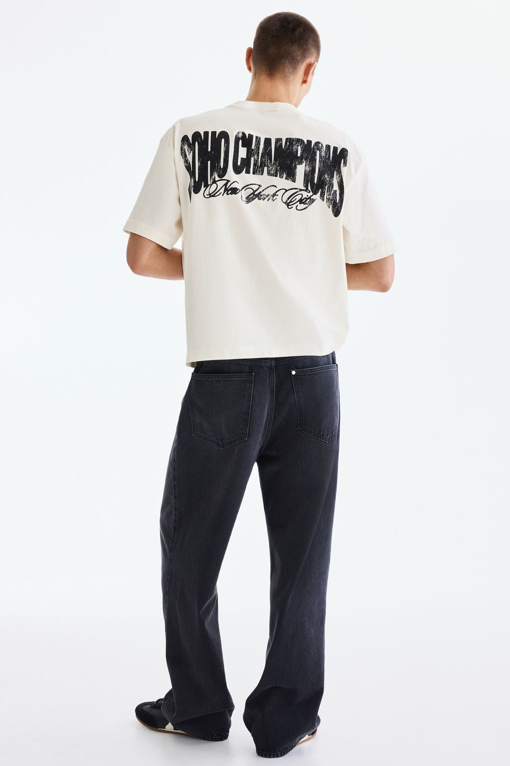 Camiseta con motivo estampado Loose Fit - H&m фото 11