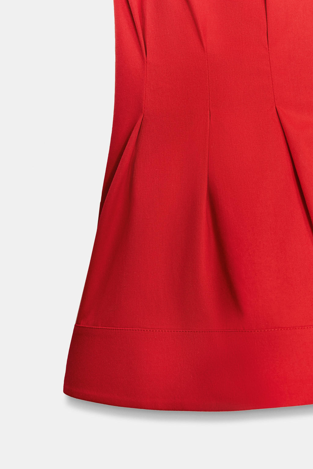 CAMISA PLIEGUES MANGA SISA ZW COLLECTION / Rojo fuerte - Zara фото 9