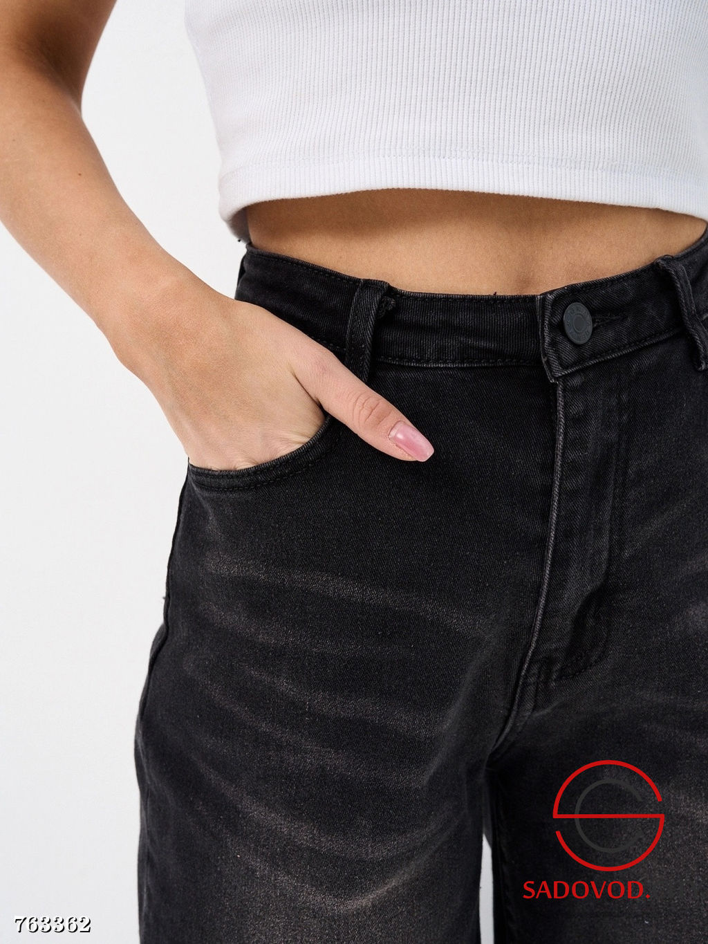 Джинсы багги стрейч женские - Bruno фото 2