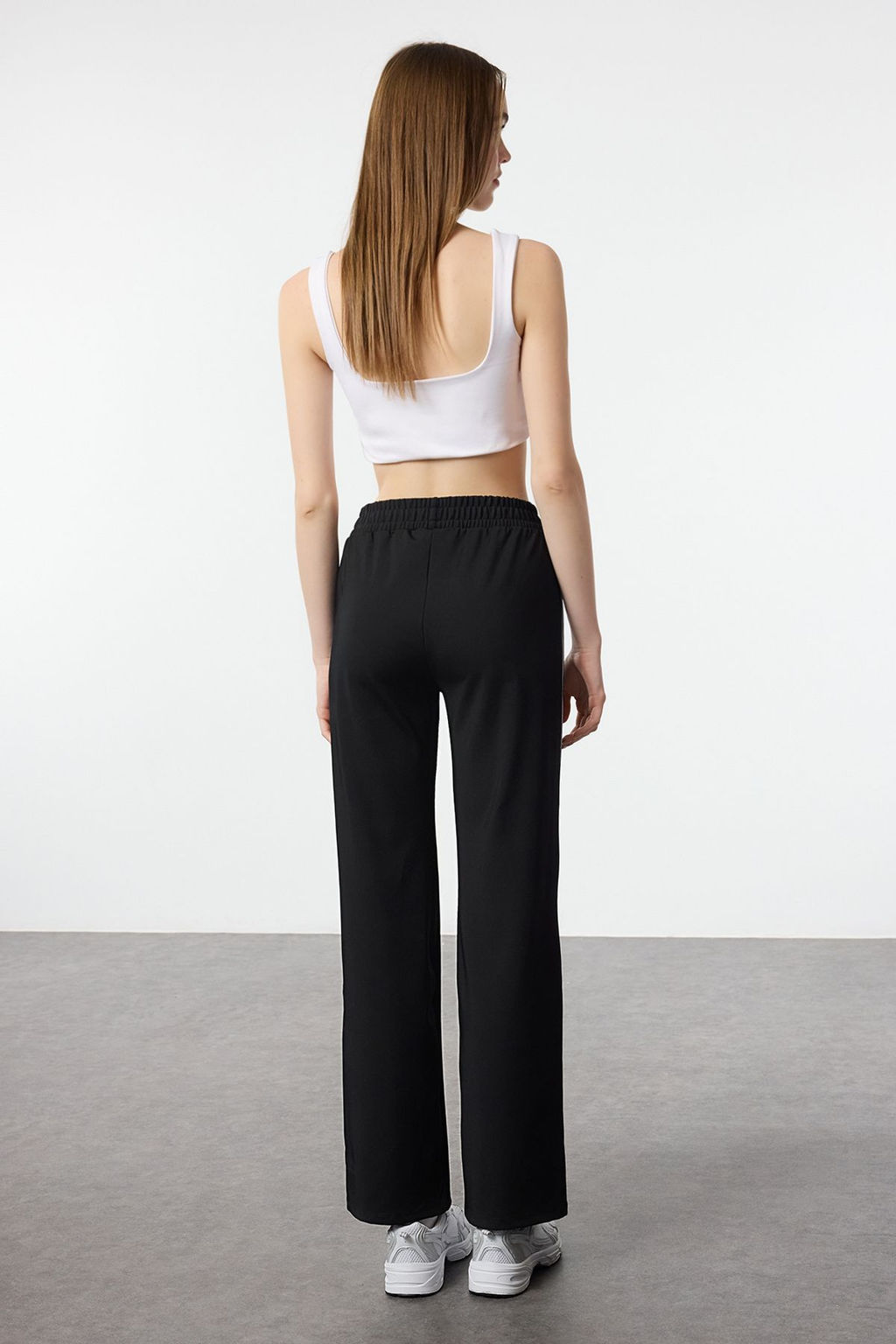 Siyah Dalg?c/Scuba Kumas Biyeli Spor Orme Esofman Alt? THMAW25EA00010 - Trendyolmilla фото 5