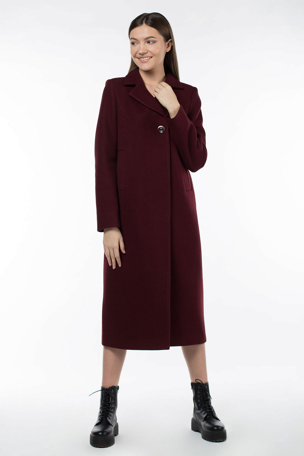 01-08500 Пальто женское демисезонное - El podio фото 4