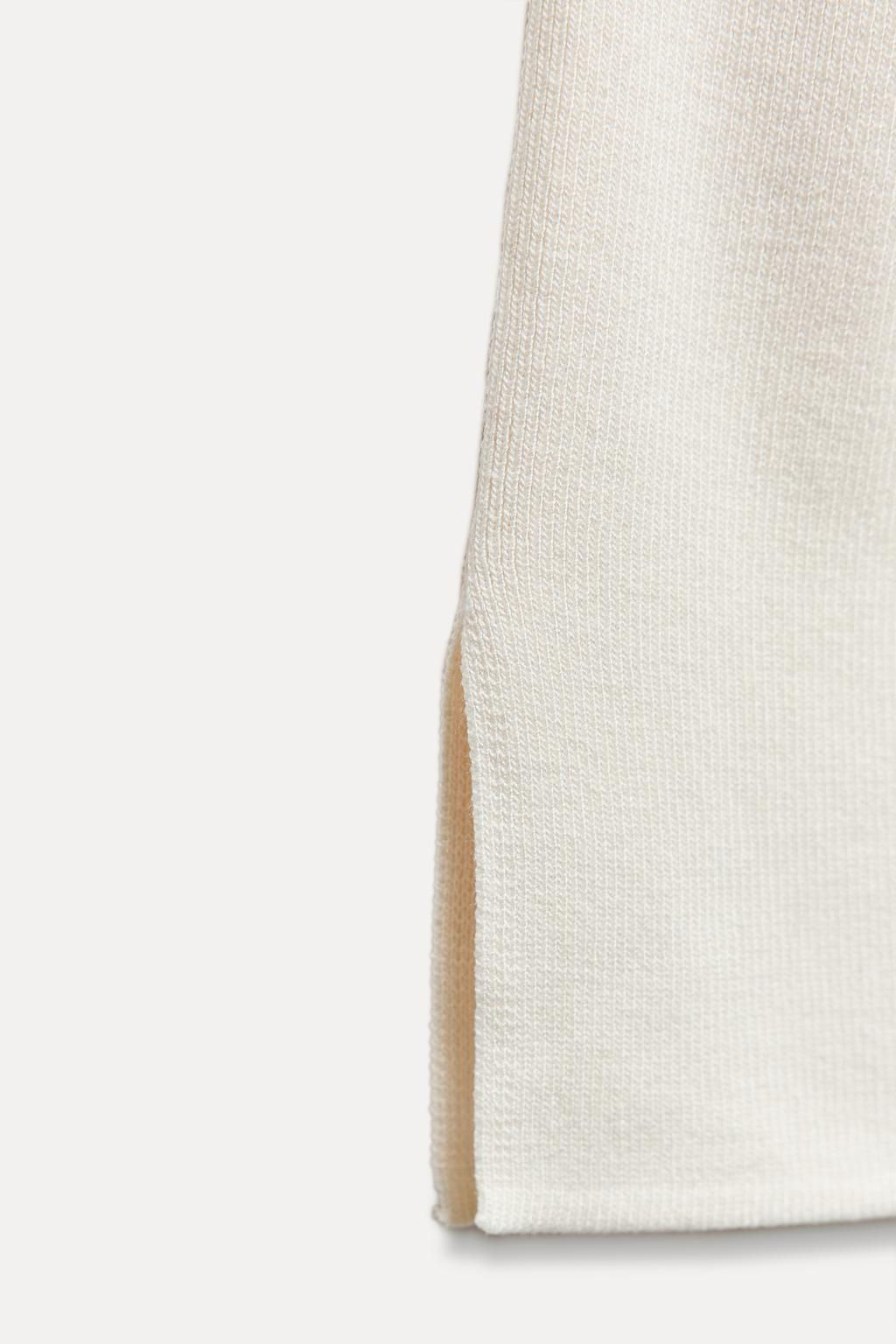 OVERSIZED PLAIN KNIT TOP - Zara фото 8