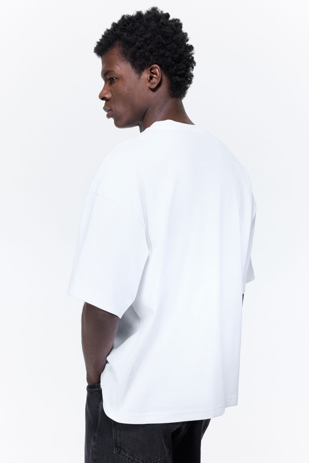 Camiseta interlock Oversized Fit - H&m фото 8