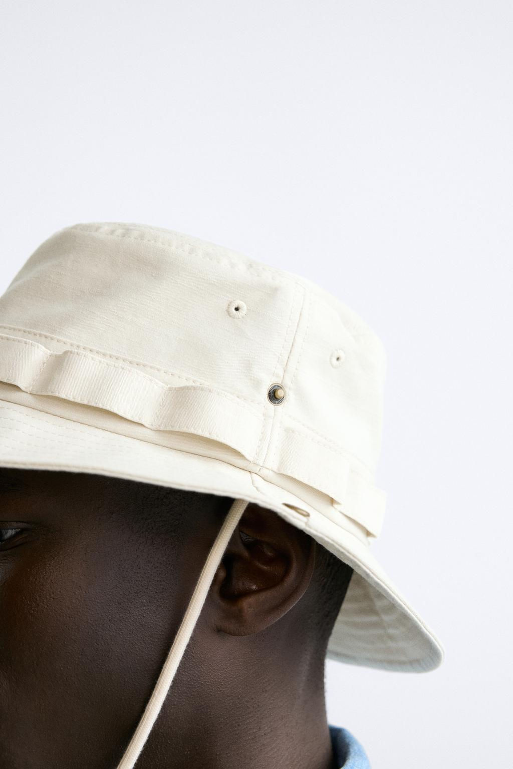 UTILITY BUCKET HAT - Zara фото 17