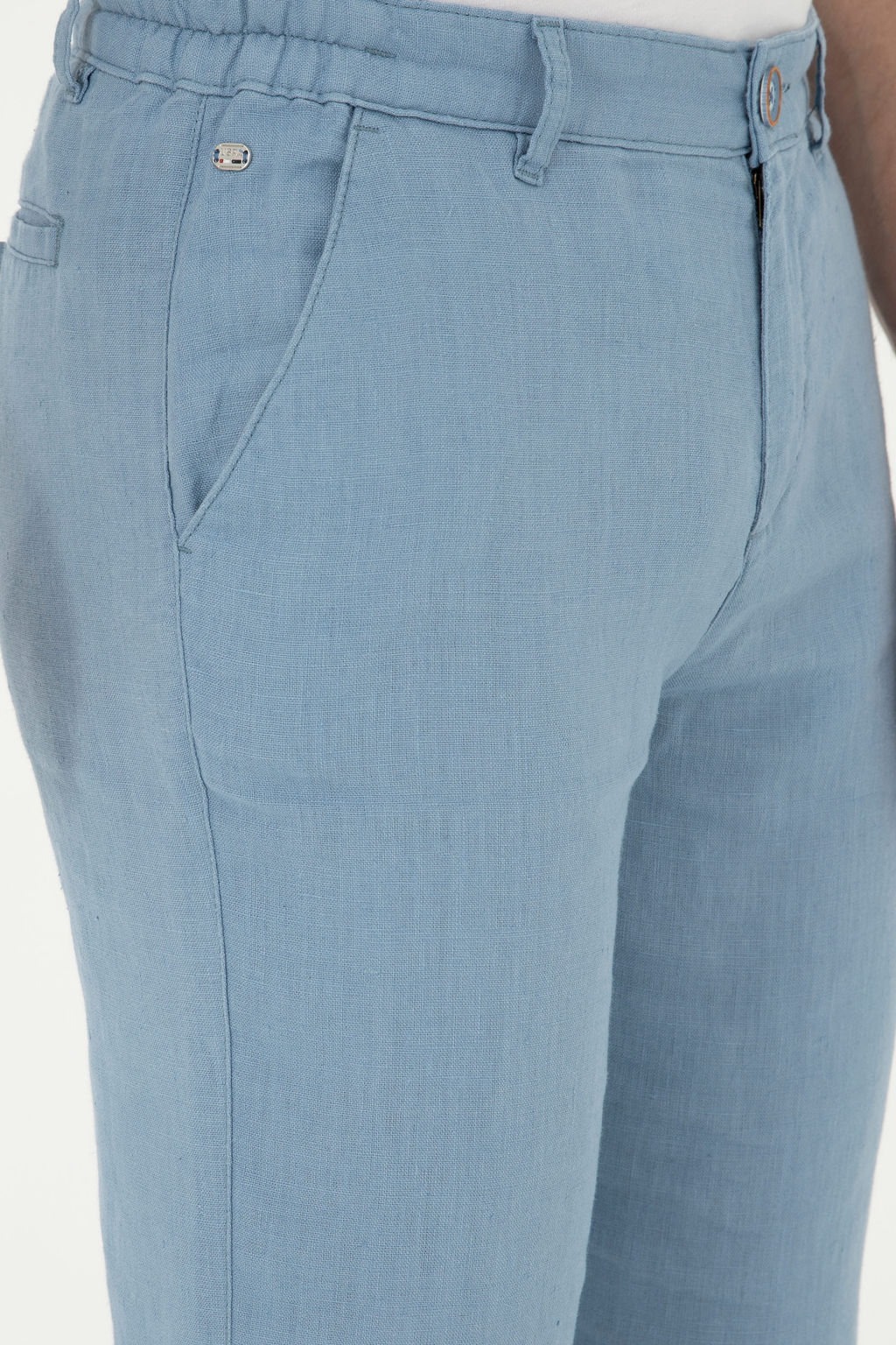 Мужские брюки из парусины цвета индиго - U.s. polo assn фото 12