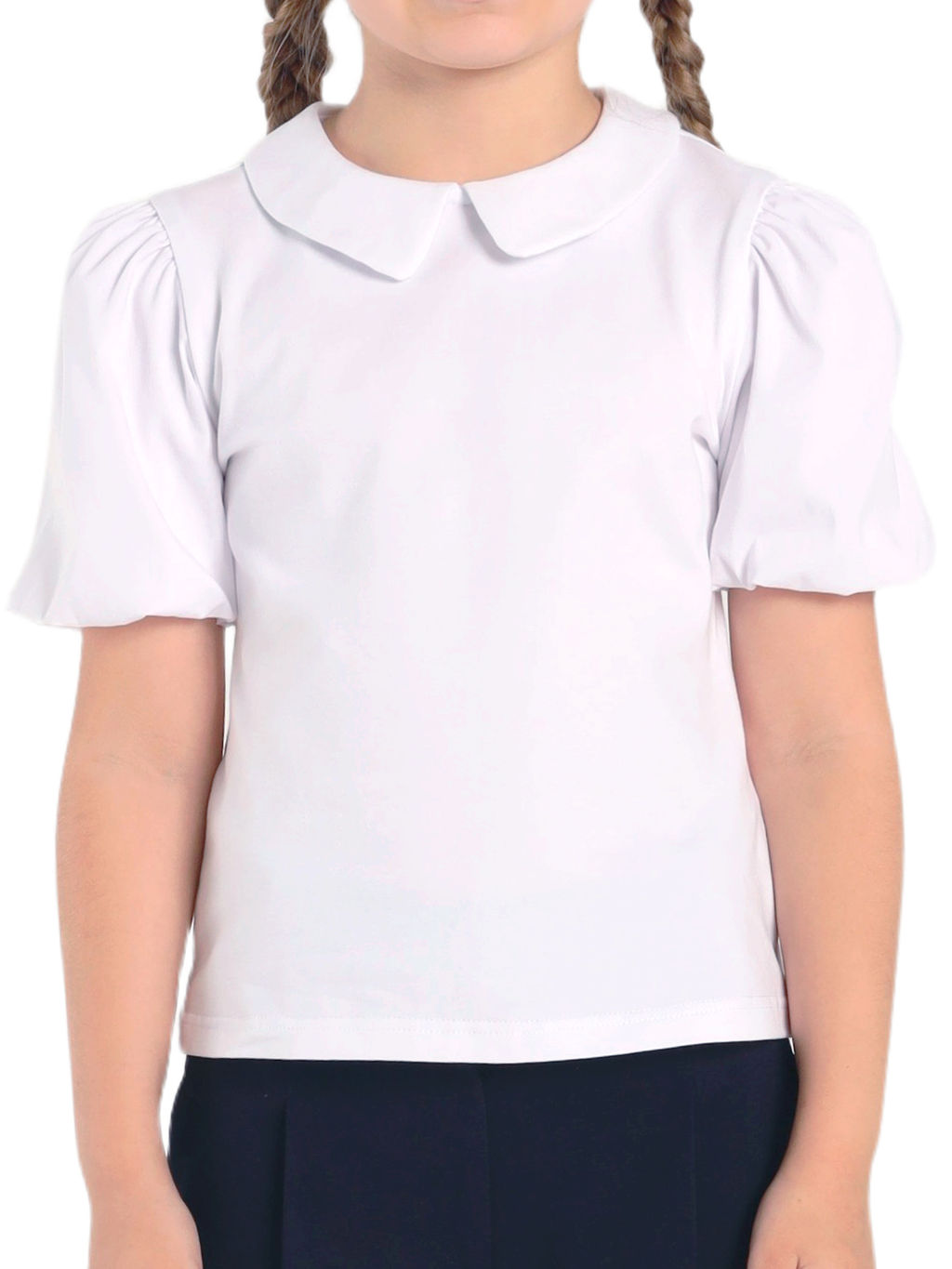 Школьная блузка для девочки О76994 - Карамелли фото 4