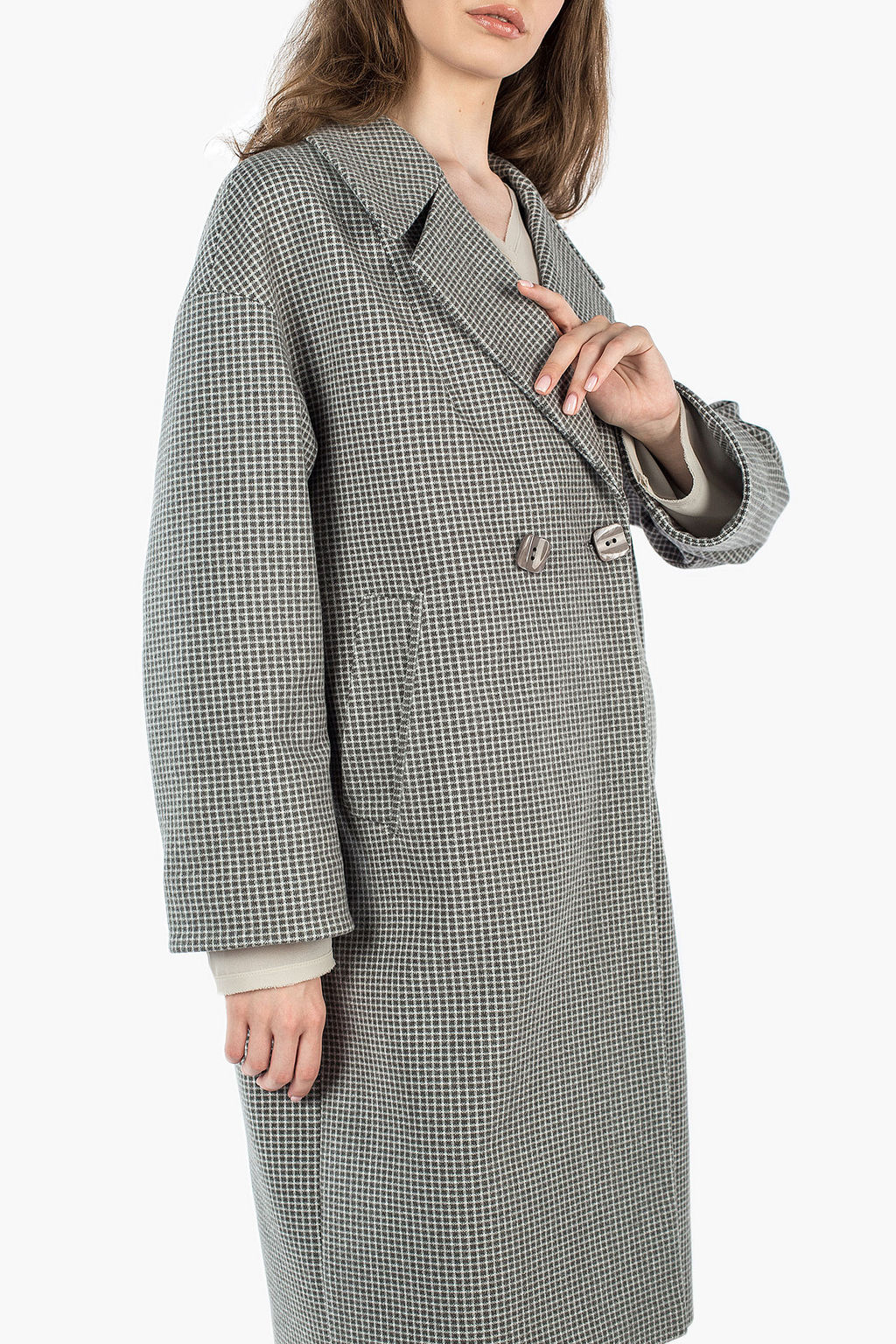 Пальто женское демисезонное - El podio фото 7