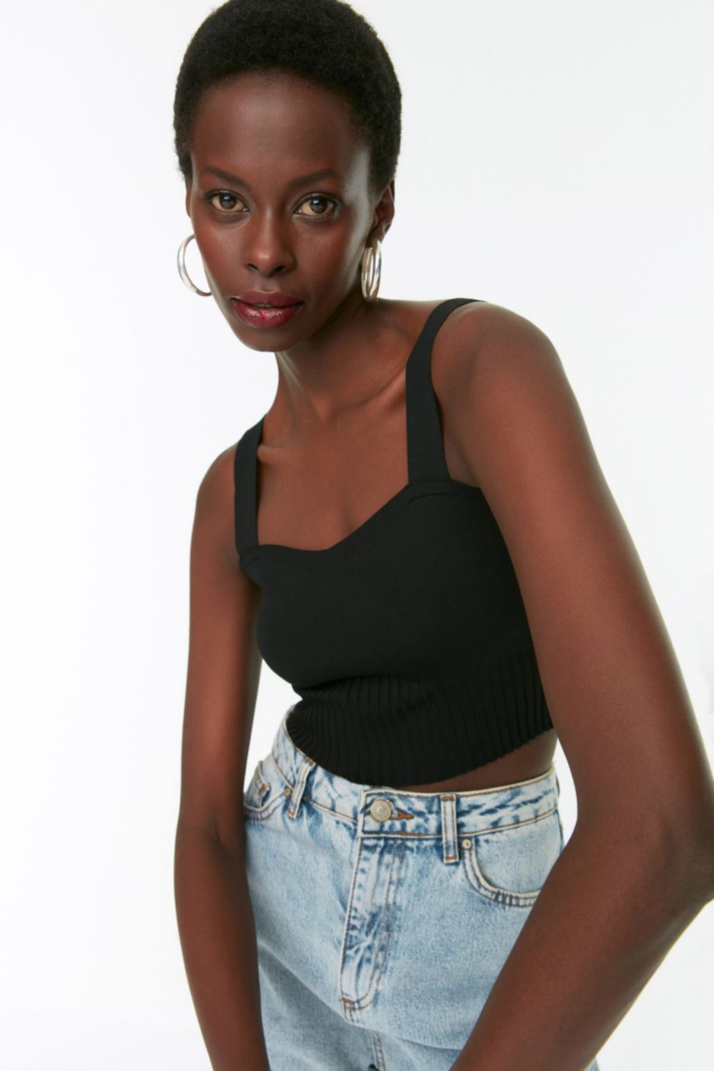 Siyah Bluz TWOSS22BZ1105