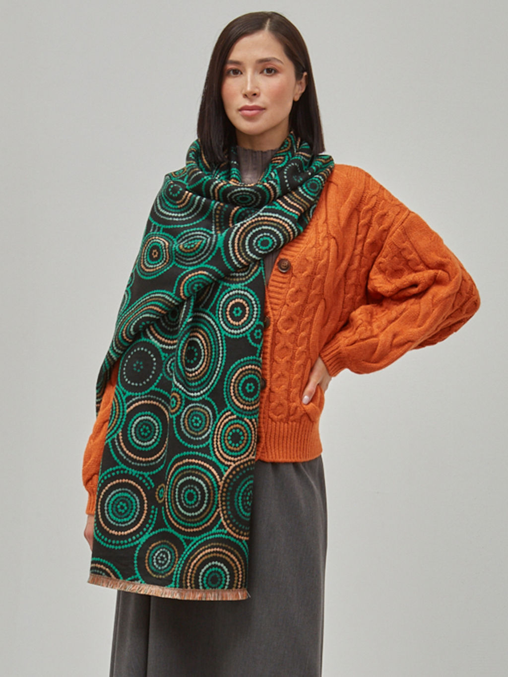 Палантин женский RH9-1456-2 - Tantino фото 6