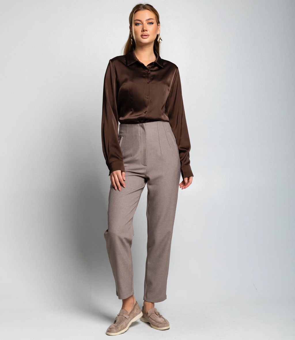 Брюки #ОКТ165002, бежевый