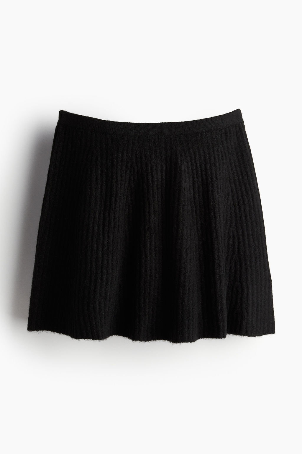 Minifalda evase en punto de canale - H&m фото 8