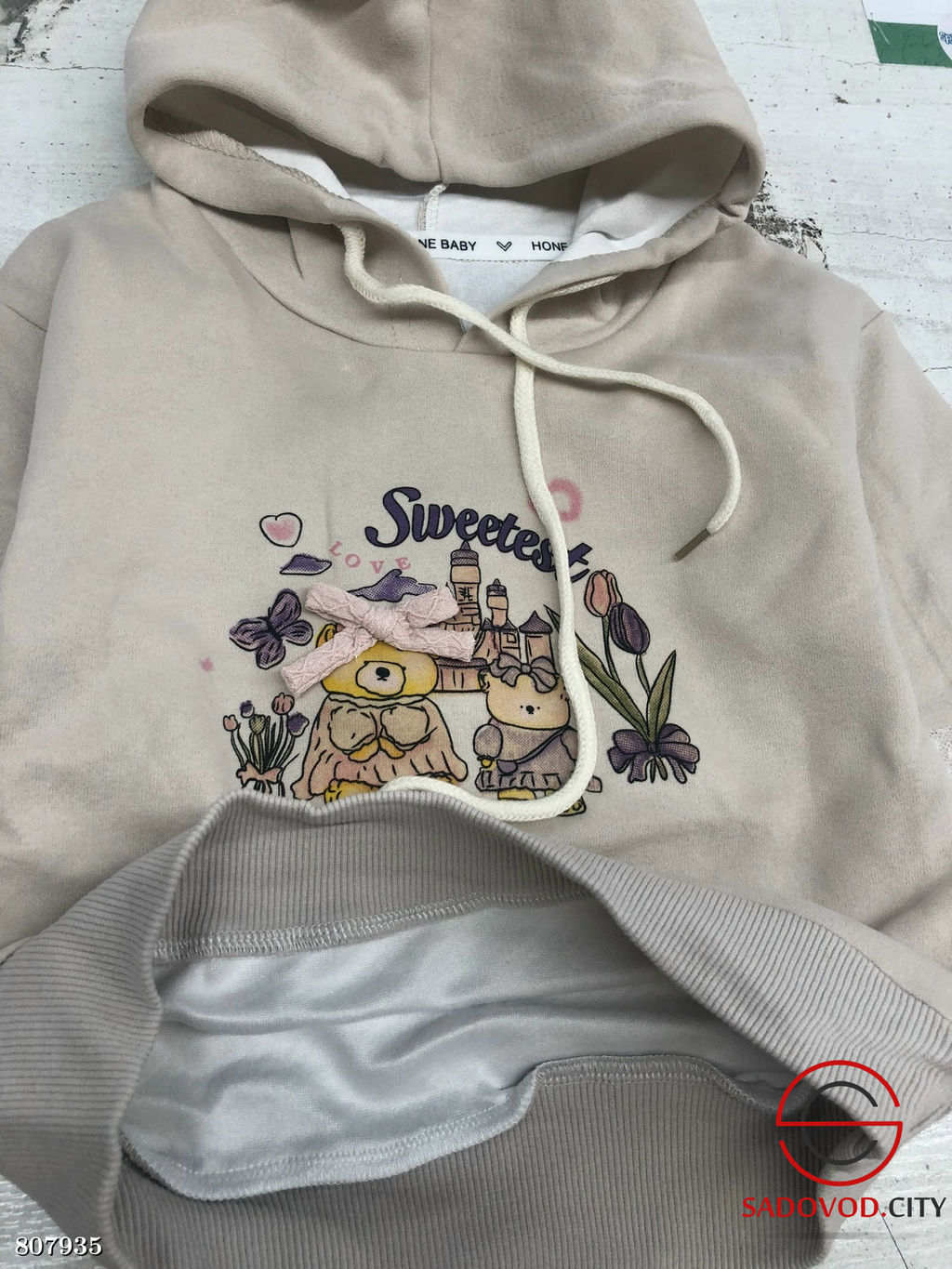 толстовка для девочки с рисунком - Bruno фото 3