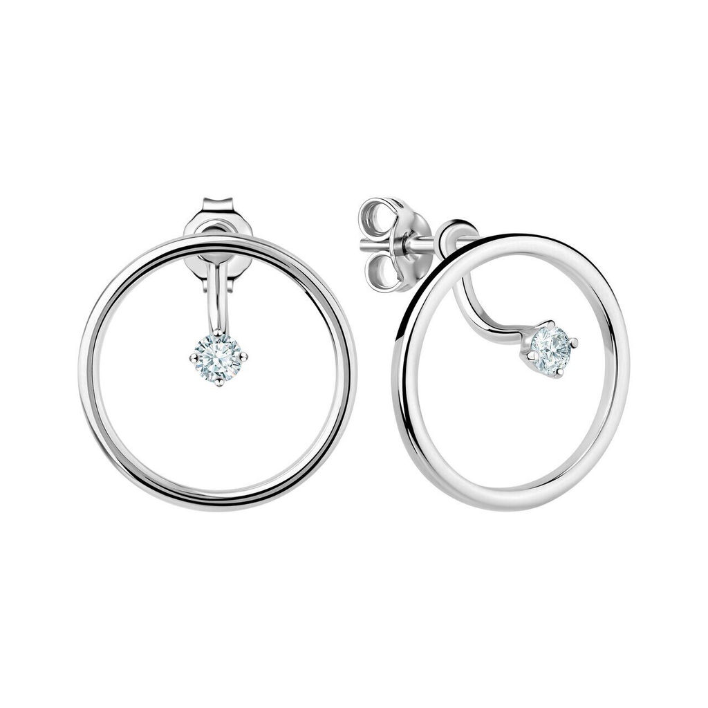 Серьги, куб.циркон., ТЛ-12159