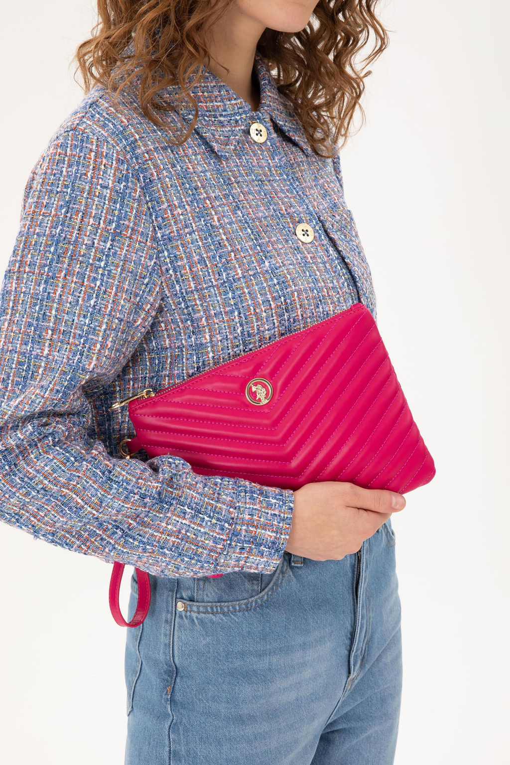 Женская сумочка цвета фуксии Неожиданная скидка в корзине - U.s. polo assn фото 2