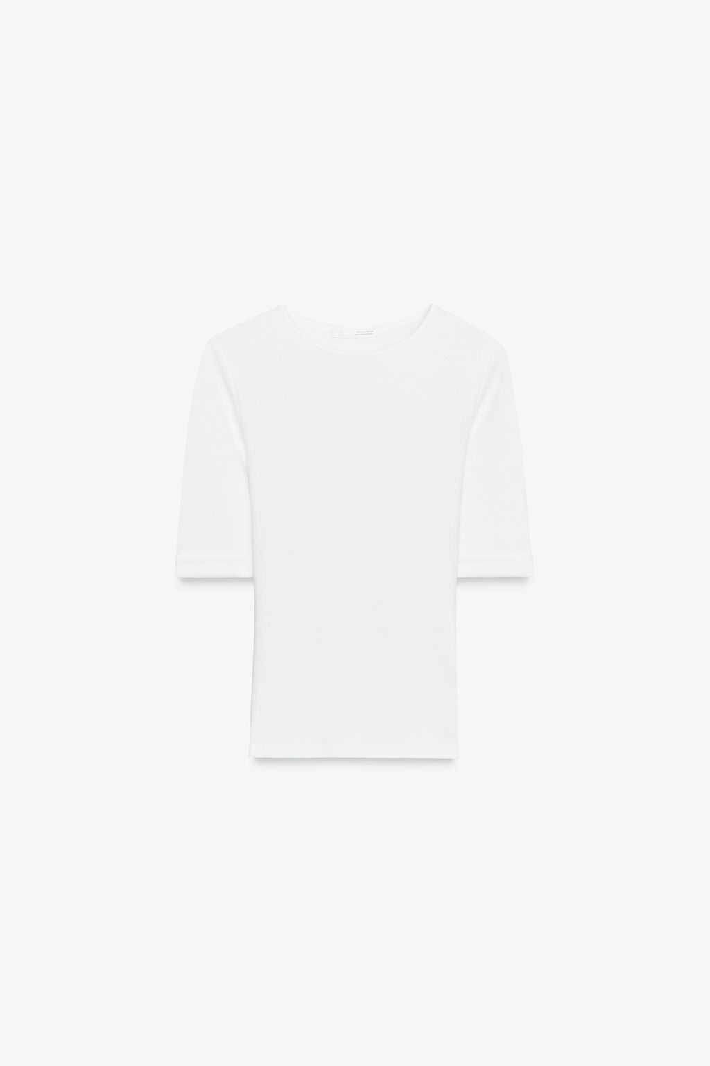 WASHED COTTON T-SHIRT - Zara фото 6